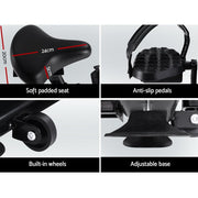 Danoz Fitness - Everfit Spin Bike Exercise Bike Flywheel Cycling Home Gym Fitness Adjustable - danozdirect
