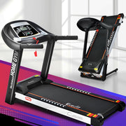 Danoz Fitness - Everfit Treadmill Electric Auto Incline Home Gym Fitness Exercise Machine 450mm - Free Postage - danozdirect