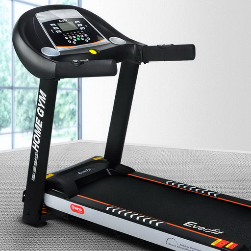 Danoz Fitness - Everfit Treadmill Electric Auto Incline Home Gym Fitness Exercise Machine 450mm - Free Postage - danozdirect