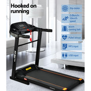 Danoz Fitness - Everfit Treadmill Electric Home Gym Fitness Exercise Machine Foldable 400mm - Incl. Postage - danozdirect
