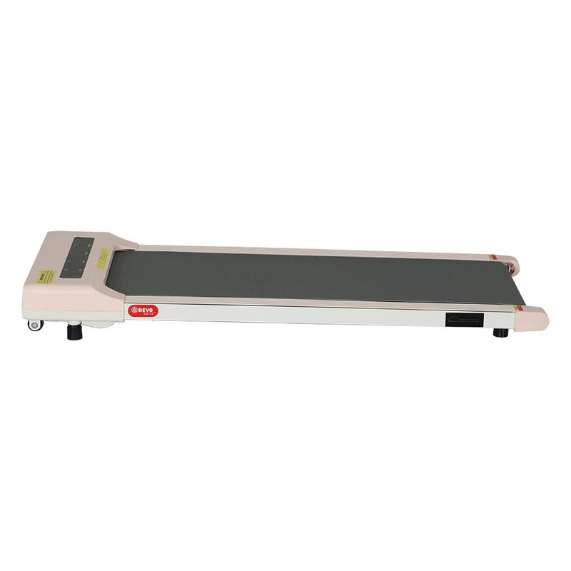 Danoz Fitness - Everfit Treadmill Electric Walking Pad Under Desk Home Gym Fitness 360mm Pink - danozdirect