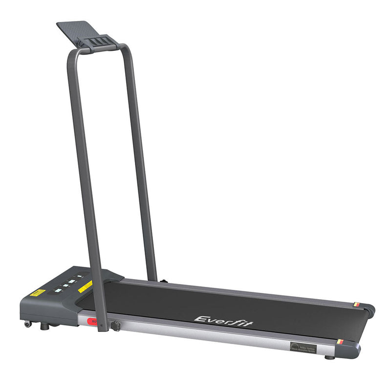 Danoz Fitness - Everfit Treadmill Electric Walking Pad Under Desk Home Gym Fitness 380mm Grey - danozdirect
