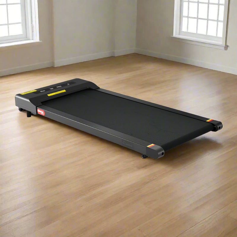 Danoz Fitness - Everfit Treadmill Electric Walking Pad Under Desk Home Gym Fitness 400mm Black - Free Delivery - danozdirect