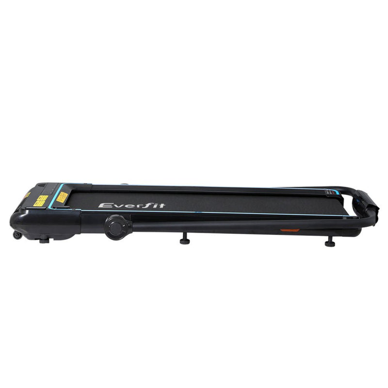 Danoz Fitness - Everfit Treadmill Electric Walking Pad Under Desk Home Gym Fitness 420mm Remote - danozdirect