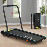 Danoz Fitness - Everfit Treadmill Electric Walking Pad Under Desk Home Gym Fitness 420mm Remote - danozdirect