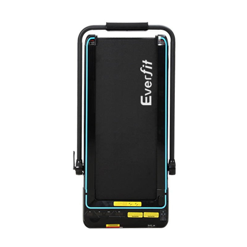 Danoz Fitness - Everfit Treadmill Electric Walking Pad Under Desk Home Gym Fitness 420mm Remote - danozdirect