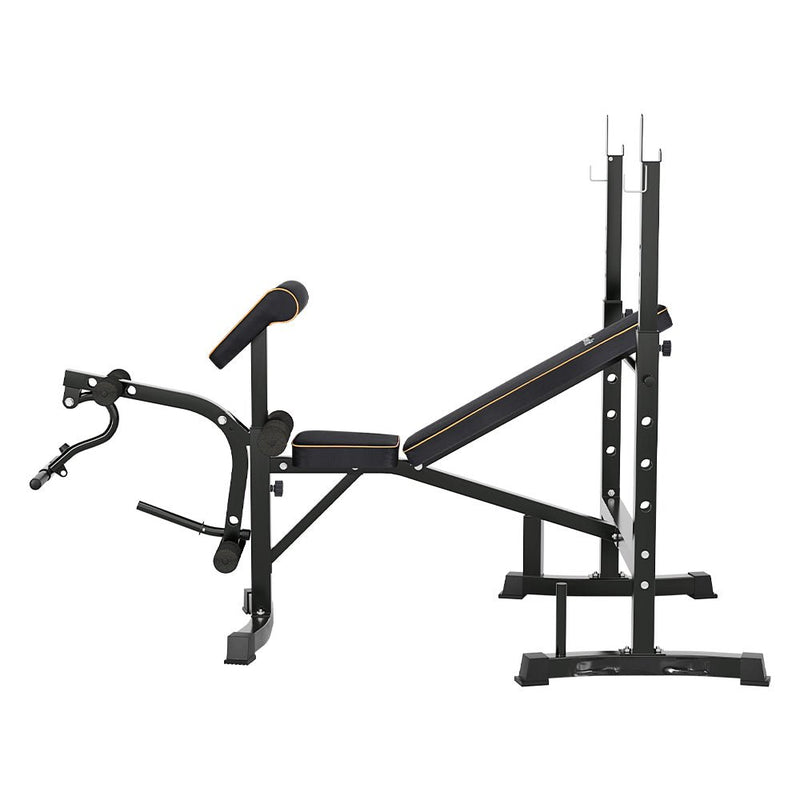 Danoz Fitness - Everfit Weight Bench 10 in 1 Bench Press Home Gym Station 330kg Capacity - danozdirect