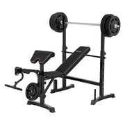 Danoz Fitness - Everfit Weight Bench 10 in 1 Bench Press Home Gym Station 330kg Capacity - danozdirect