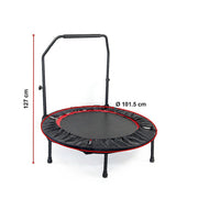 Danoz Fitness - Mini Rebounder Trampoline With Handle Rail - Inc. Delivery - danozdirect
