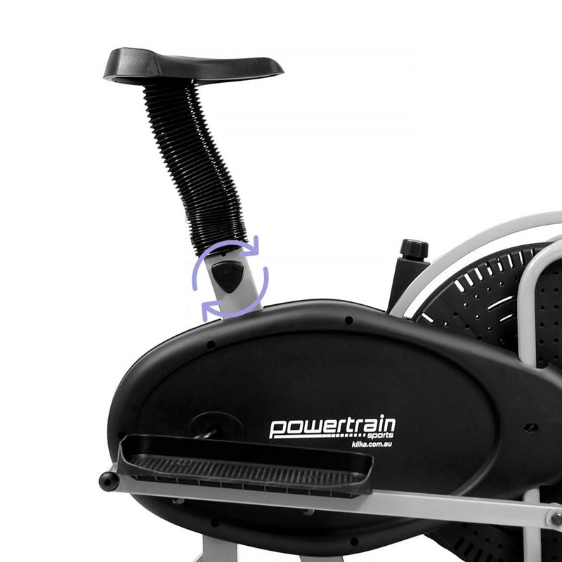 Danoz Fitness - Powertrain 2 - in - 1 Elliptical Cross Trainer and Exercise Bike - danozdirect