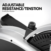 Danoz Fitness - Powertrain 3 - in - 1 Elliptical Cross Trainer Exercise Bike with Resistance Bands - danozdirect