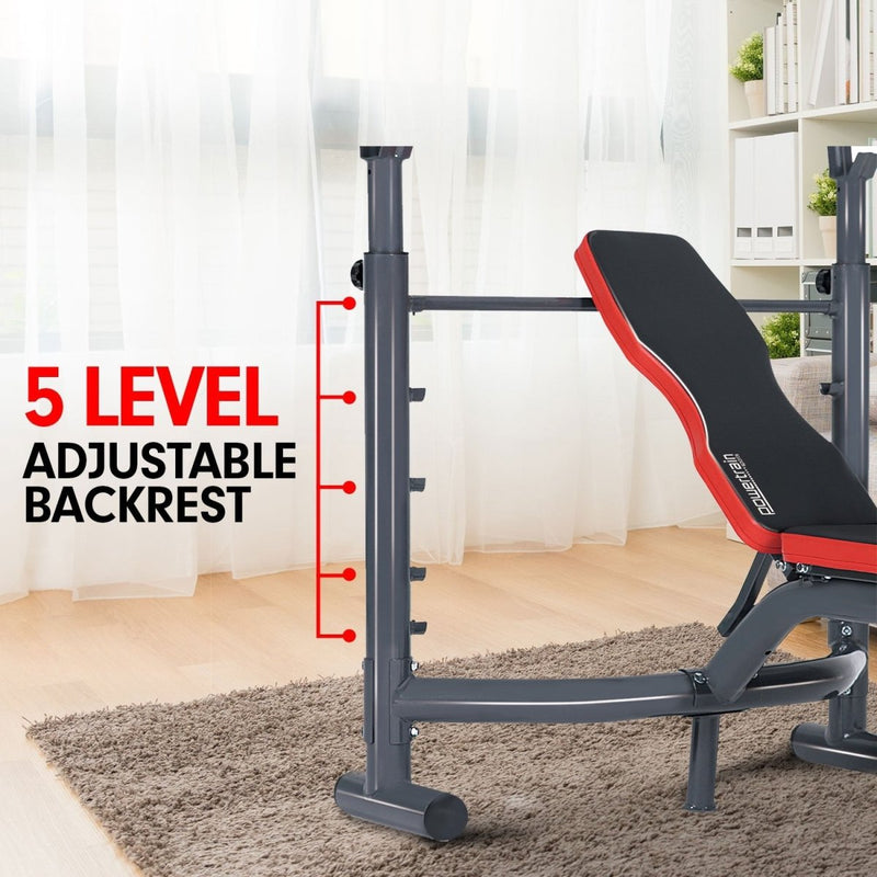Danoz Fitness - Powertrain Adjustable Weight Bench Home Gym Bench Press - 302 - Incl. Delivery - danozdirect