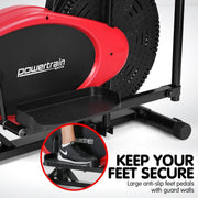 Danoz Fitness - Powertrain Elliptical Cross Trainer Bike - Including Delivery - danozdirect