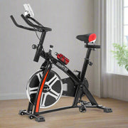 Danoz Fitness - Powertrain Home Gym Flywheel Exercise Spin Bike - Black - Including Delivery - danozdirect