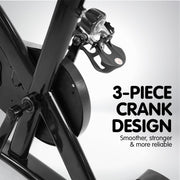 Danoz Fitness - Powertrain Home Gym Flywheel Exercise Spin Bike - Black - Including Delivery - danozdirect