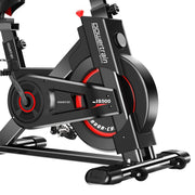 Danoz Fitness - Powertrain IS - 500 Heavy - Duty Exercise Spin Bike Electroplated - Black - Incl. Delivery - danozdirect