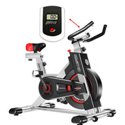 Danoz Fitness - Powertrain IS - 500 Heavy - Duty Exercise Spin Bike Electroplated - Silver - Inc. Delivery - danozdirect