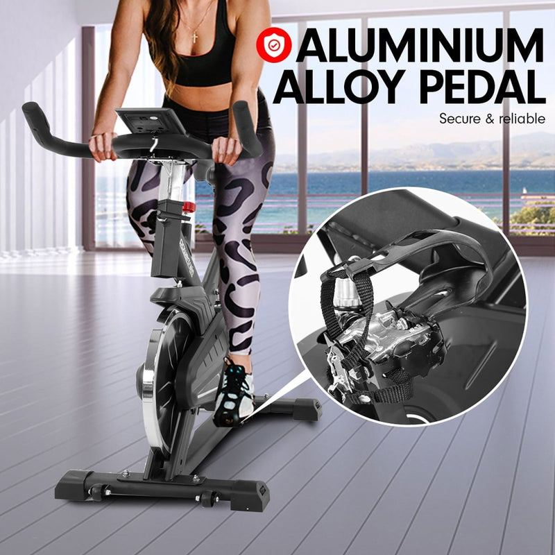 Danoz Fitness - Powertrain RX - 200 Exercise Spin Bike Cardio Cycling - Black - Incl. Delivery - danozdirect