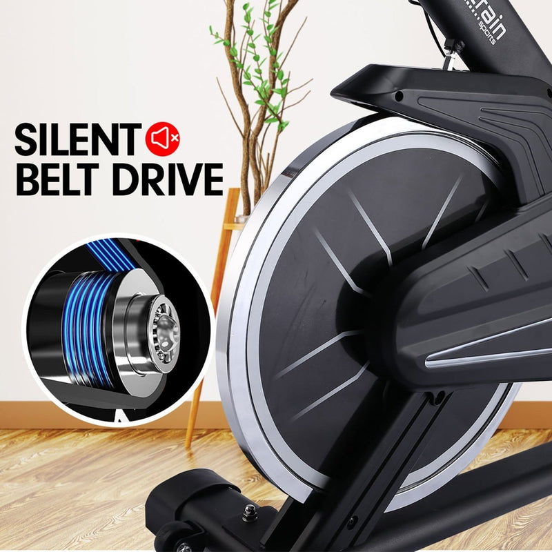 Danoz Fitness - Powertrain RX - 200 Exercise Spin Bike Cardio Cycling - Black - Incl. Delivery - danozdirect