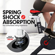 Danoz Fitness - Powertrain RX - 200 Exercise Spin Bike Cardio Cycling - Red - Incl Delivery - danozdirect