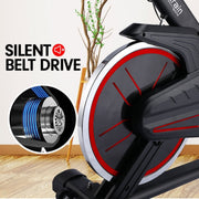 Danoz Fitness - Powertrain RX - 200 Exercise Spin Bike Cardio Cycling - Red - Incl Delivery - danozdirect