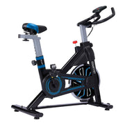 Danoz Fitness - PowerTrain RX - 600 Exercise Spin Bike Cardio Cycle - Blue - Incl Delivery - danozdirect