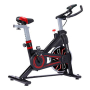 Danoz Fitness - Powertrain RX - 600 Exercise Spin Bike Cardio Cycle - Red - Incl Delivery - danozdirect