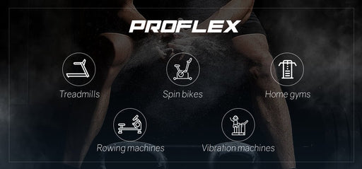 Danoz Fitness - PROFLEX Treadmill Bluetooth Running Machine Foldable Small Compact Home Electric - danozdirect