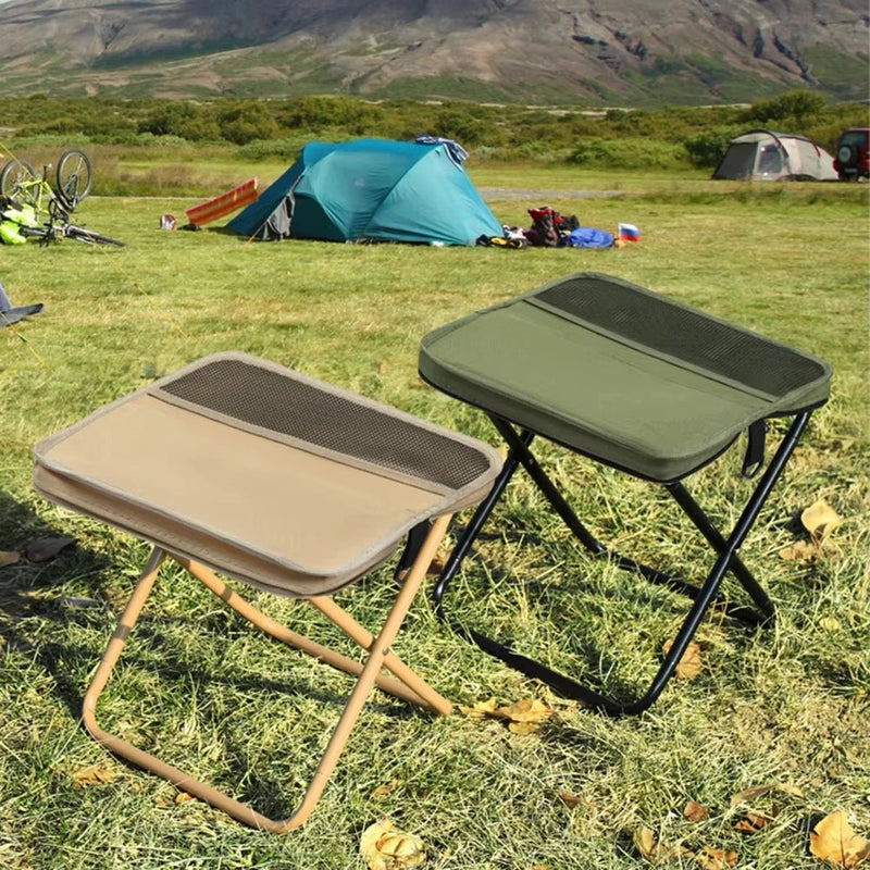 Danoz Folding SmartStool for outdoor leisure, camping, and hiking fishing trips, convenient shoulder bag style portable stool for storage - danozdirect