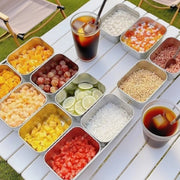 Danoz FoodSavers 12PC Stainless Steel Food Storage Containers with Lids Leakproof, Lunch Boxes, Kimchi Containers for food storage Nestable - danozdirect