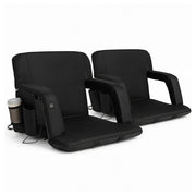 Danoz Furniture - Artiss 2X Floor Lounge Sofa Bed With Armrest Heated Cushion - danozdirect