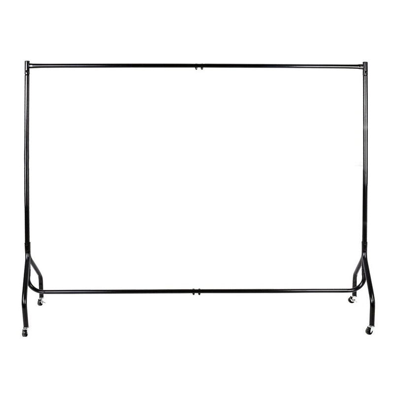 Danoz Furniture 🪑Artiss Clothes Rack Coat Stand 6FT Rail Wheels - Incl Postage - danozdirect