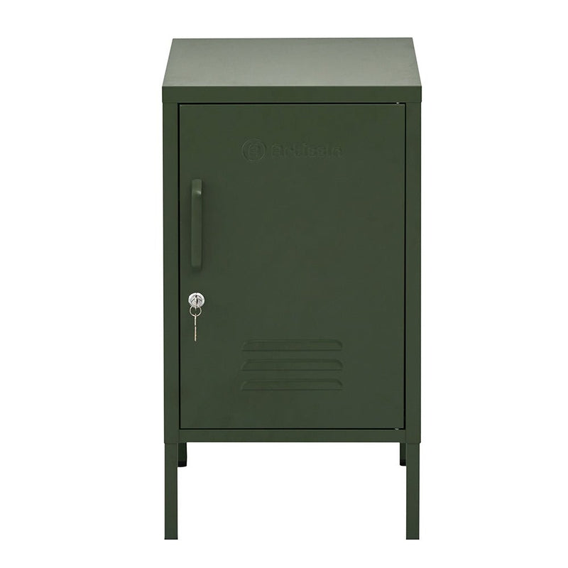 Danoz Furniture - ArtissIn Bedside Table Metal Cabinet - MINI Green - danozdirect