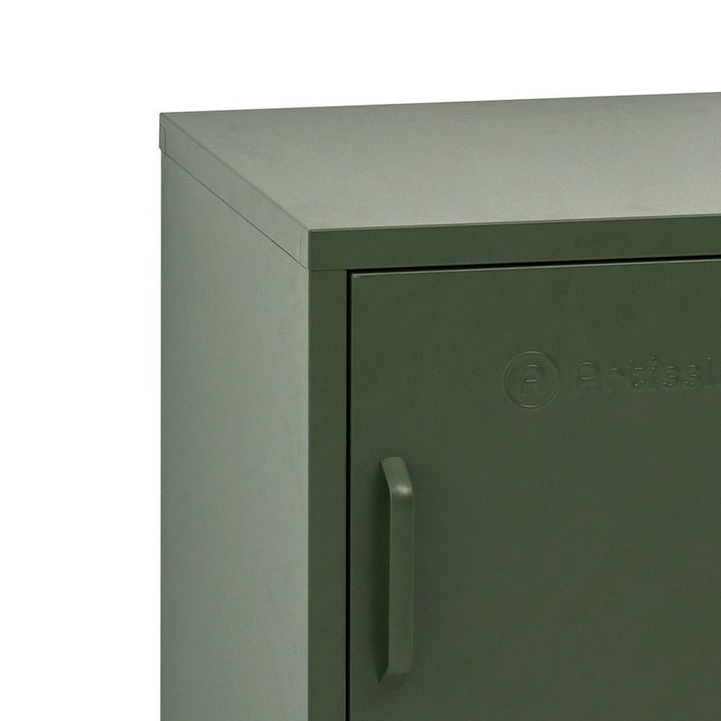 Danoz Furniture - ArtissIn Bedside Table Metal Cabinet - MINI Green - danozdirect