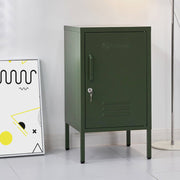 Danoz Furniture - ArtissIn Bedside Table Metal Cabinet - MINI Green - danozdirect