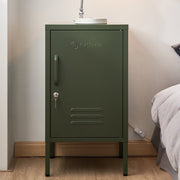 Danoz Furniture - ArtissIn Bedside Table Metal Cabinet - MINI Green - danozdirect