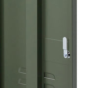 Danoz Furniture - ArtissIn Bedside Table Metal Cabinet - MINI Green - danozdirect