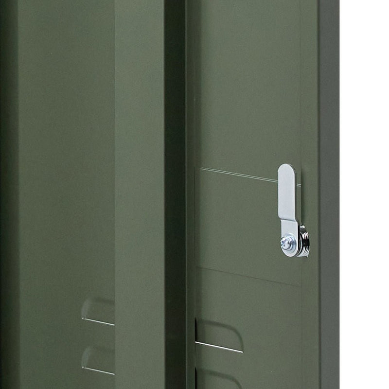 Danoz Furniture - ArtissIn Bedside Table Metal Cabinet - MINI Green - danozdirect
