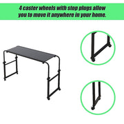 Danoz Furniture - Overbed Table Work Laptop Desk with Wheels - danozdirect