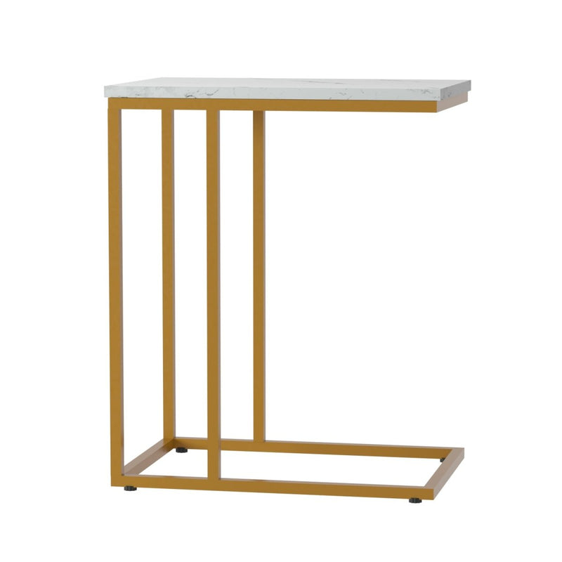 Danoz Furniture🪑Artiss Coffee Table Side Table Marble Effect Emma - danozdirect