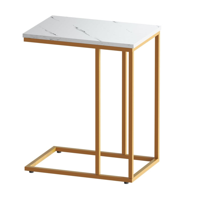 Danoz Furniture🪑Artiss Coffee Table Side Table Marble Effect Emma - danozdirect