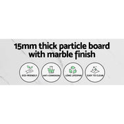 Danoz Furniture🪑Artiss Console Table Marble Effect Frenisha - Incl Delivery - danozdirect