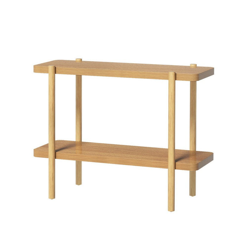 Danoz FurnitureSmart - Wooden Console Table 92CM 2 - tier Pine Sera - Super deal - Free Postage - danozdirect