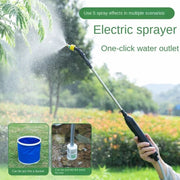 Danoz Garden - USB Rechargeable Portable Electric Sprayer with 2/4 Mist Nozzles Electric Garden Sprayer with Telescopic Handle for Lawn Garden - danozdirect