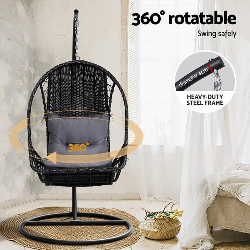 Danoz Gardeon EggPod Outdoor Swing Chair - Your personal retreat into luxury and comfort! - danozdirect