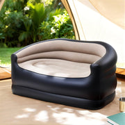 Danoz Gardeon Outdoor Air Sofa Inflatable Couch Two - Seater Lounge Chair with Pump Blow Up Couches for Camping - danozdirect