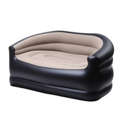 Danoz Gardeon Outdoor Air Sofa Inflatable Couch Two - Seater Lounge Chair with Pump Blow Up Couches for Camping - danozdirect