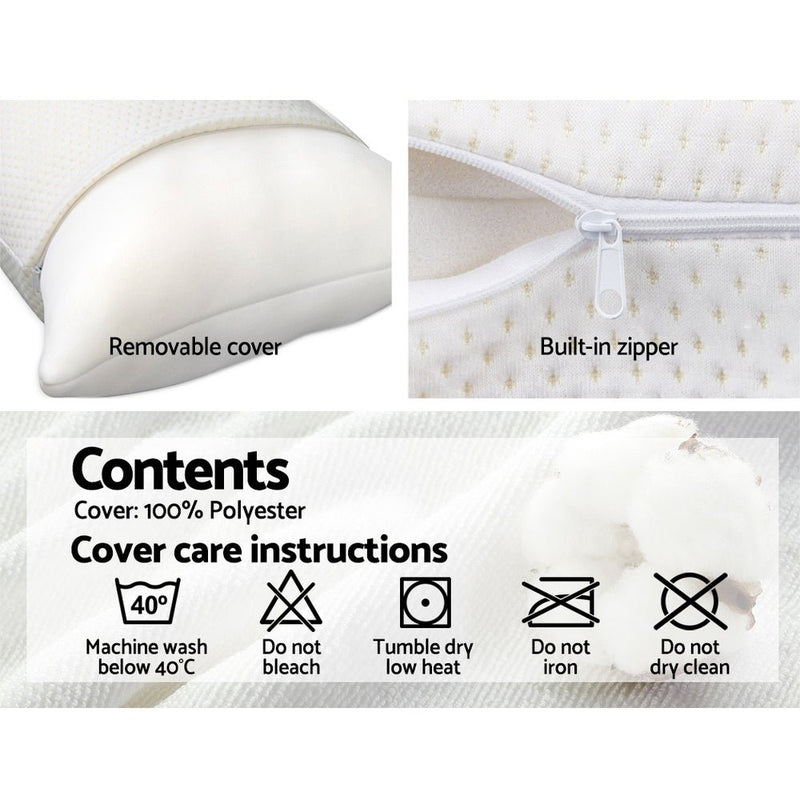 Danoz 🛏️Giselle Bedding Memory Foam Pillow 13cm Thick - Buy 1 Get 1 Free - Incl. Delivery - danozdirect