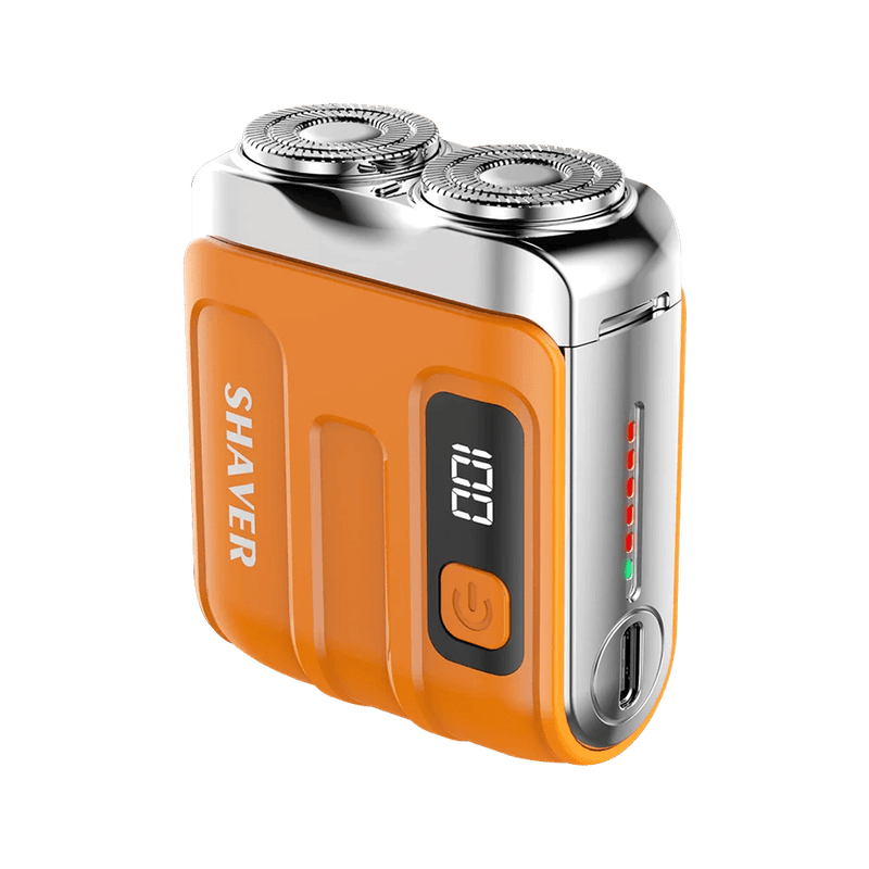 Danoz Grooming - Waterproof Electric Smart Shaver Travel Razor Mini Dual Blade Shaver Men Shaver Portable Beard Trimmer Remover Rechargeable - Buy 1 Get 1 Free! - danozdirect