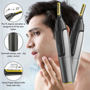Danoz Hair - USB , Hair Trimmer Electric Waterproof Hair Shavers Man Portable Nose Ear Hair Eyebrow Cutter Grooming Trimmer - Buy 1 Get 1 Free - danozdirect